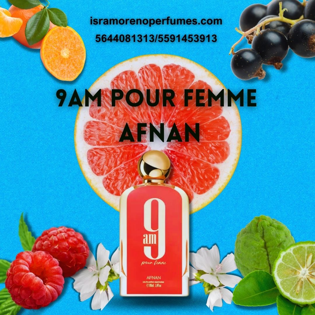 AFNAN 9 AM POUR FEMME 100 ML.