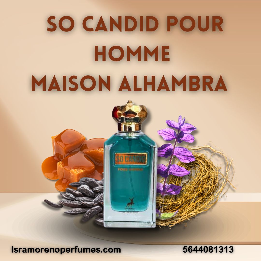 MAISON ALHAMBRA SO CANDID POUR HOMME EDP 100ML