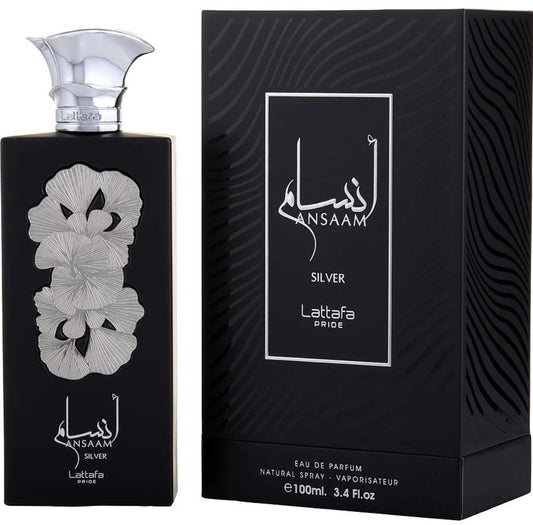 ANSAAM SILVER de Lattafa 100 ML